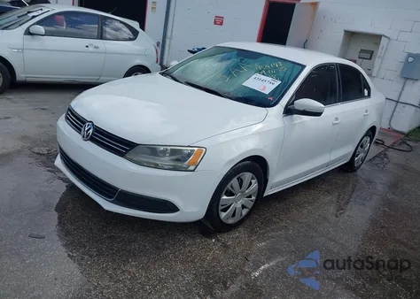 2013 Volkswagen Jetta 2.5L Se из США, поврежденный, VIN 3VWDP7AJ2DM454148